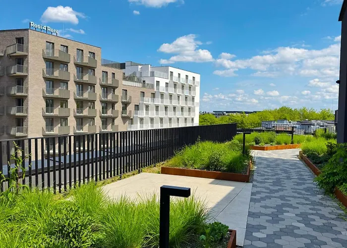 公寓 Luxury Penthouse With Large Terrace 克拉科夫