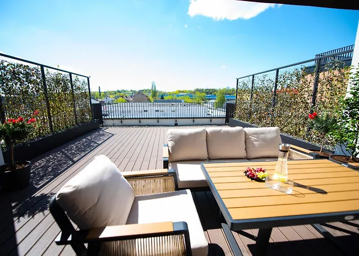 公寓 Luxury Penthouse With Large Terrace